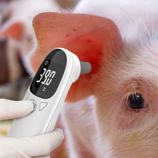 Waterproof Pet Thermometers Vet Tech Thermometers Puppy Thermometers Fever Detection Device For Pet High-Precision Accurate Led